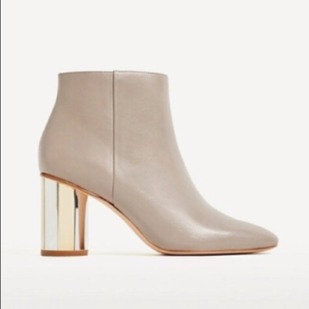 Gorgeous Mirrored Heels Leather Boots!
